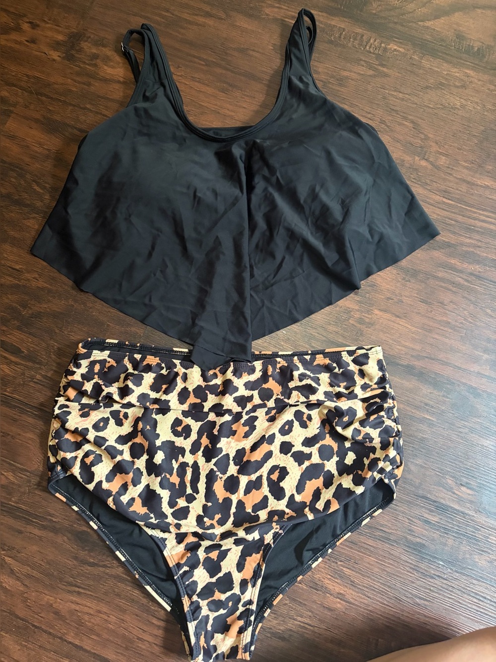 Leopard bathing suit